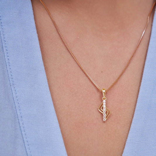 Contemporary Edge Pendant