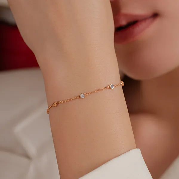 Sustainable Lab Grown Diamond Bracelet
