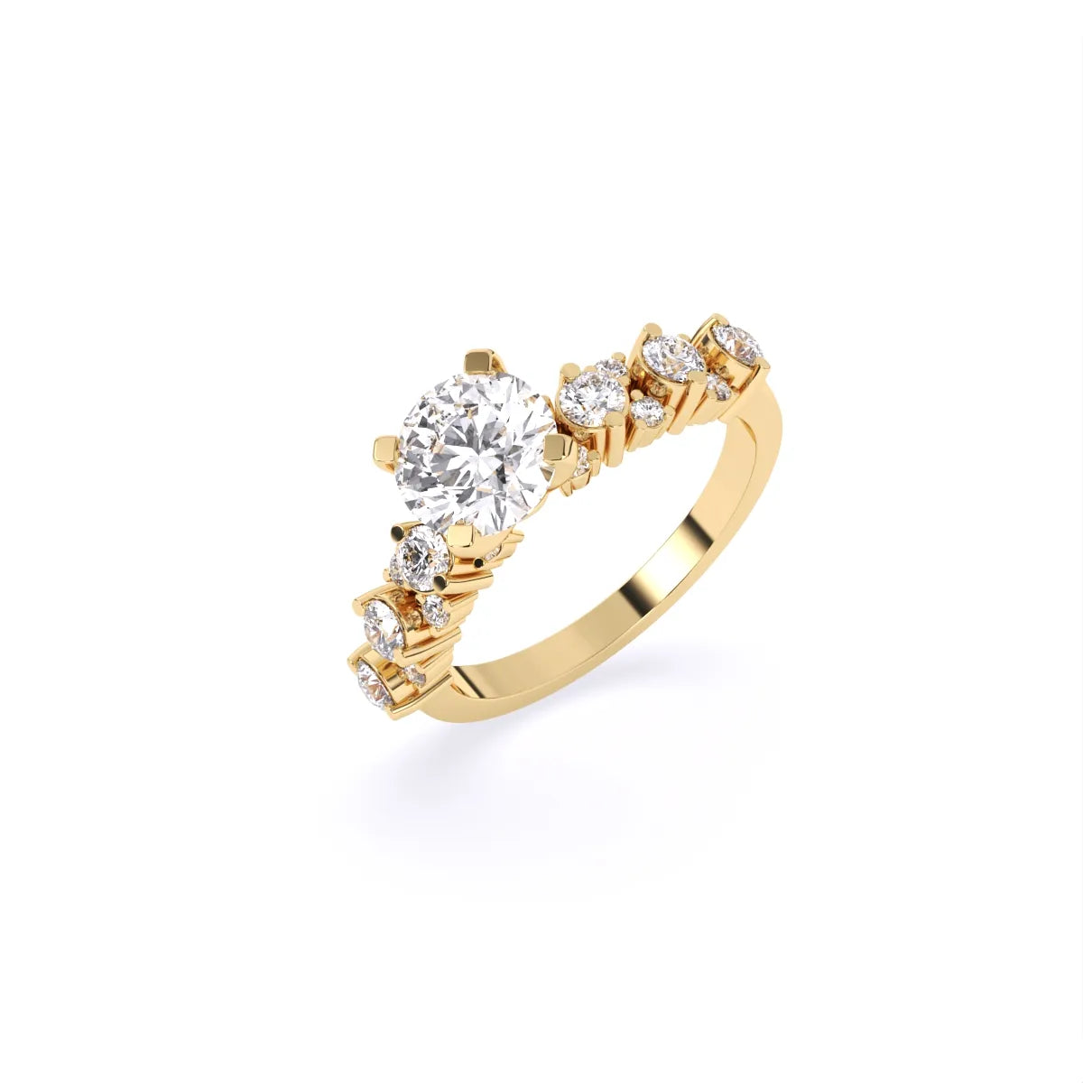 Stunning Sparkle & Timeless Cluster Ring