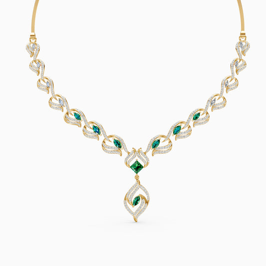 Forever Curve Lab Grown Diamond Necklace