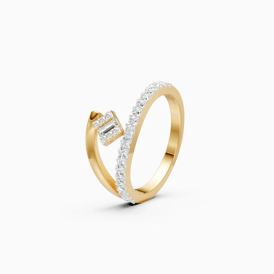 Twin Flow Diamond Cluster Ring