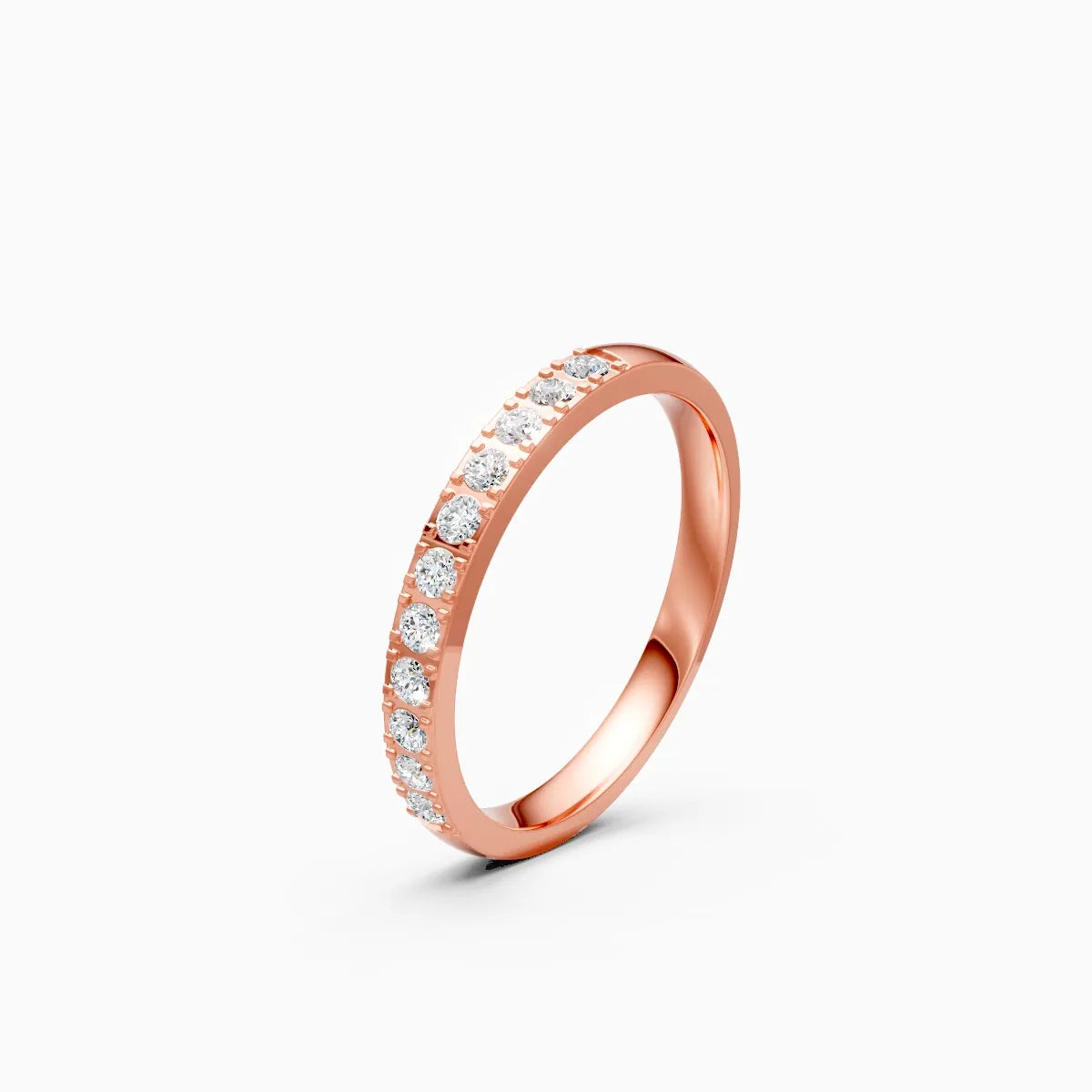 Sparking Half Eternity Matching Bridal Band
