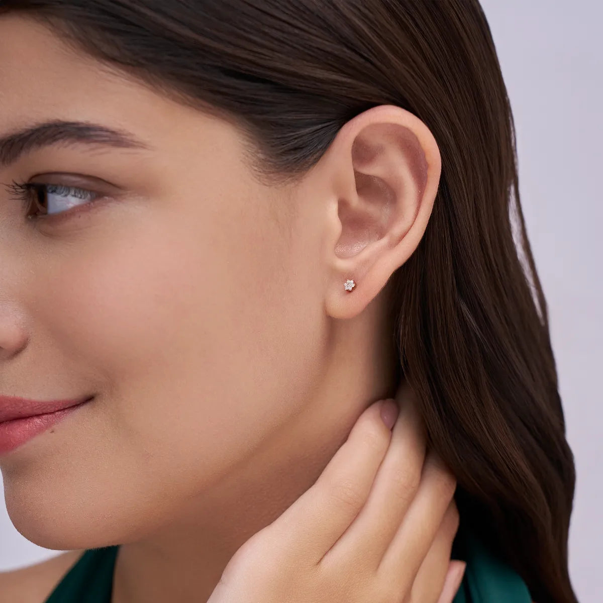 Round Cluster Floral Studs