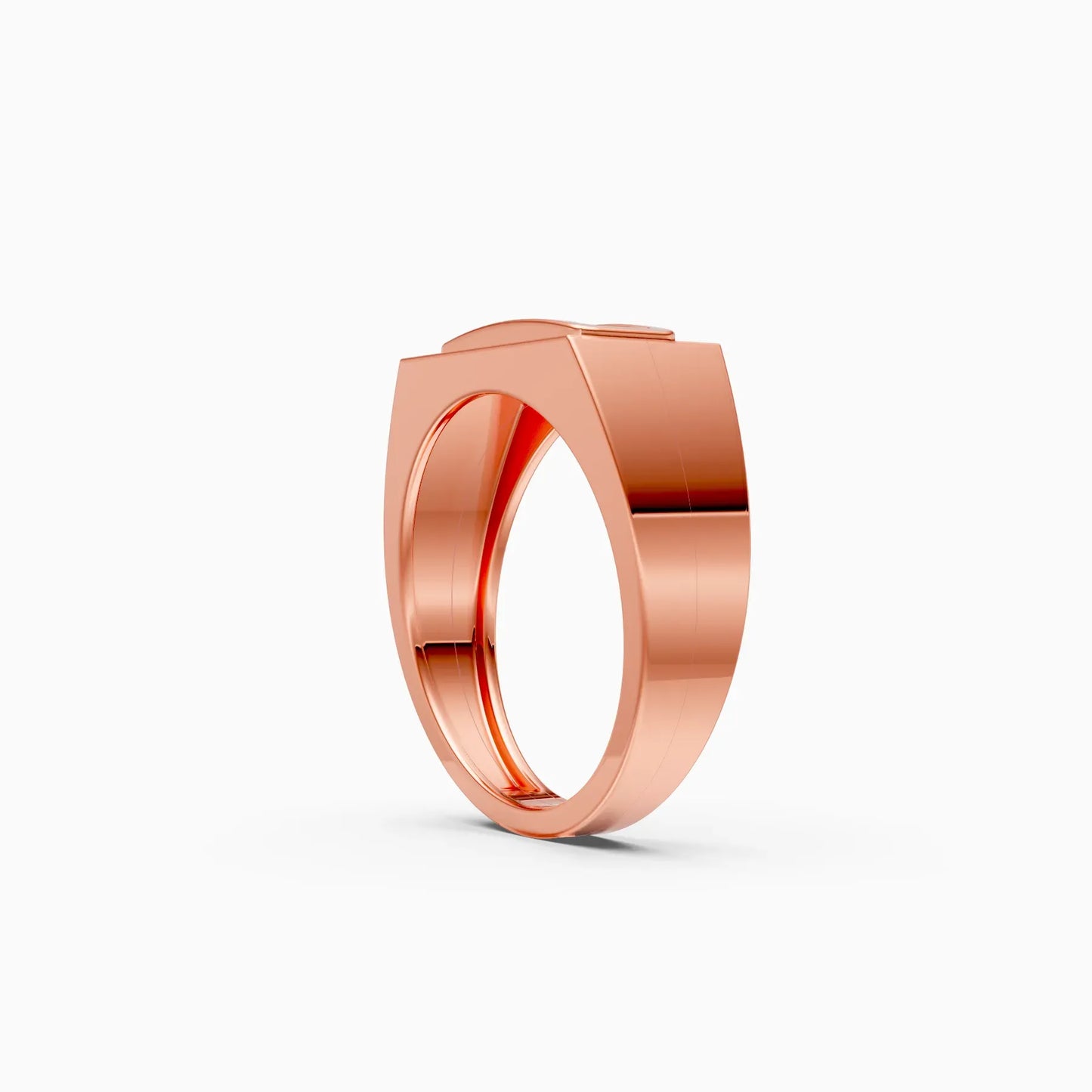 Formal Three Diamond Men's Ring