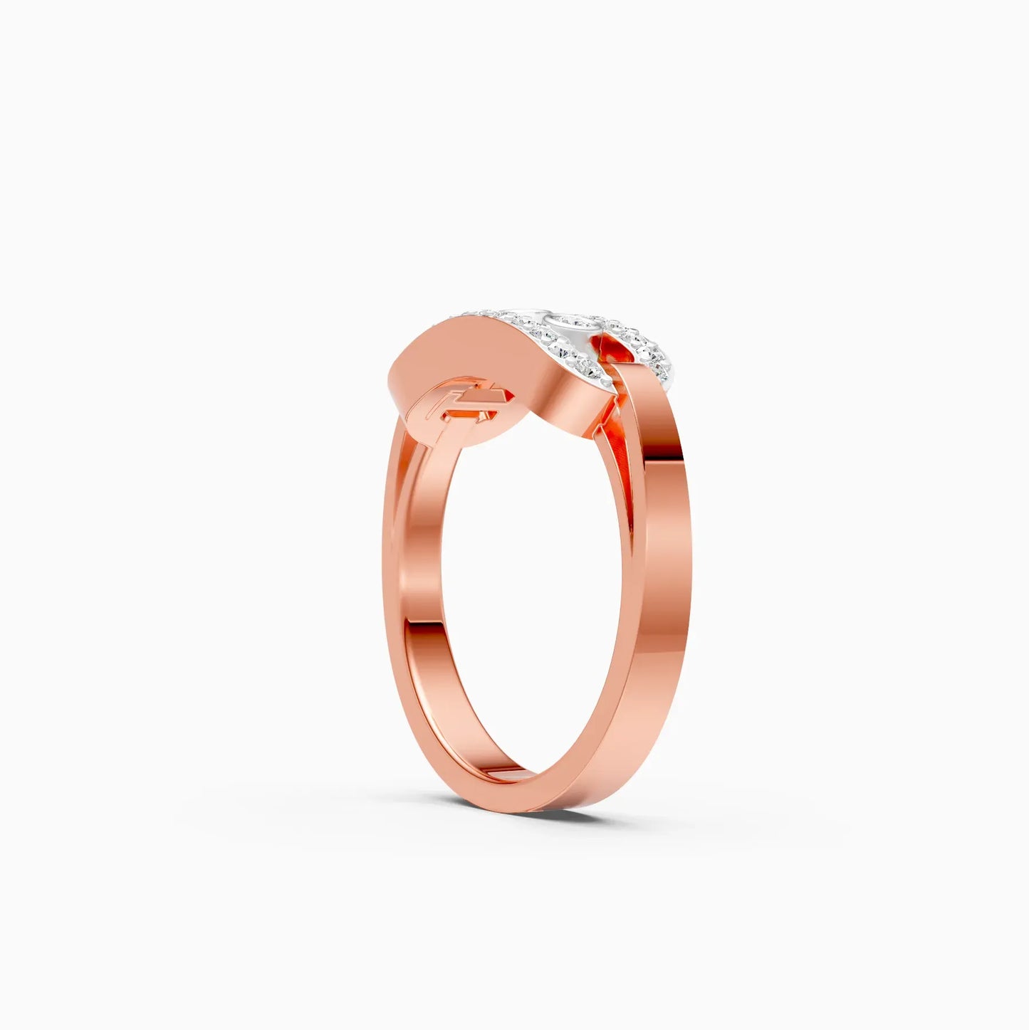 Lab Grown Diamond Open Hexagon Fancy Girls Ring