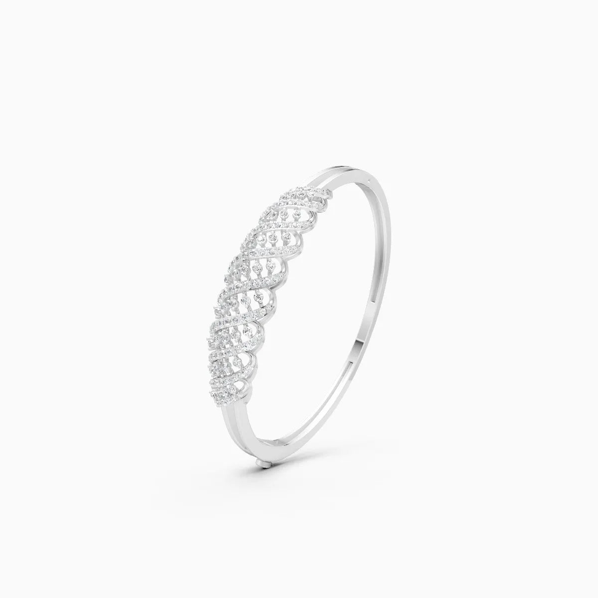Boundless Curve Lab Grown Diamond Bracelet