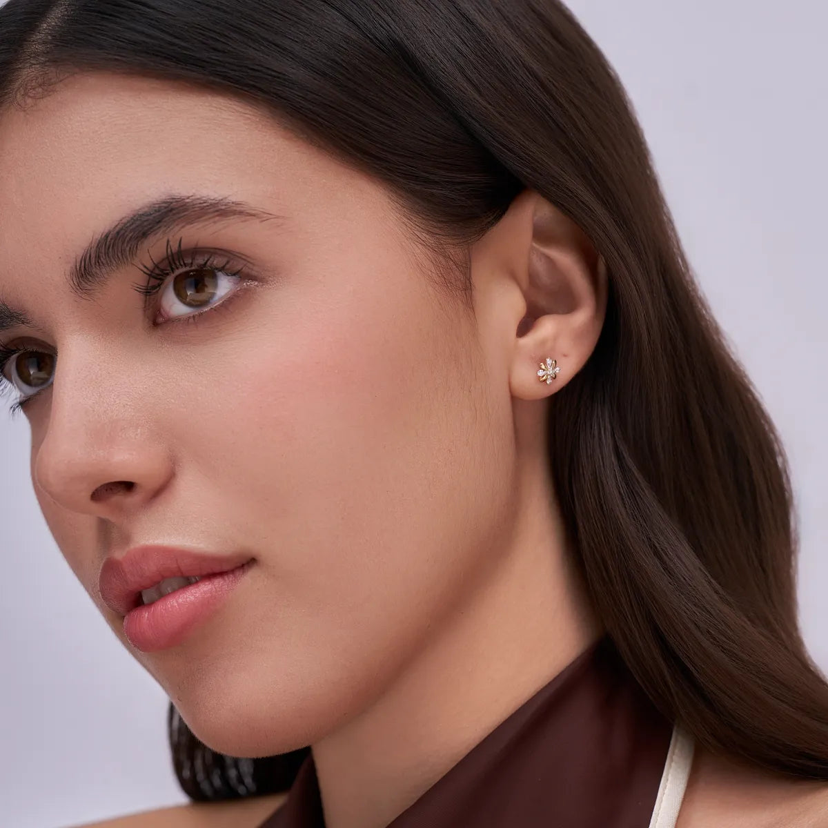 Petal Radiance Diamond Studs
