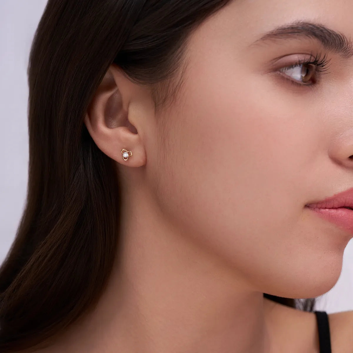 Trillium Bloom Studs