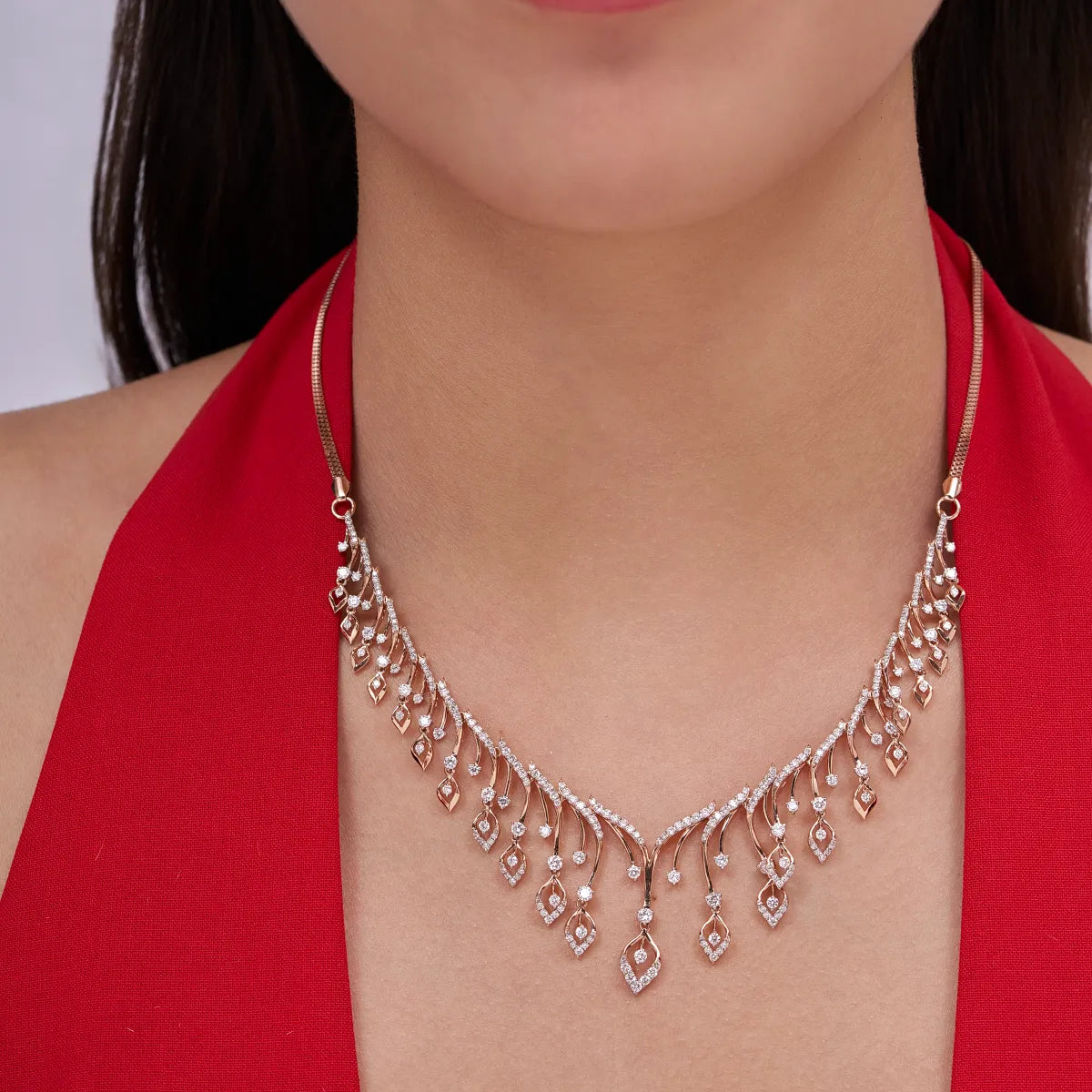 Royal Rhythm Lab Grown Diamond Necklace