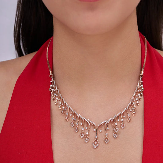 Royal Rhythm Lab Grown Diamond Necklace