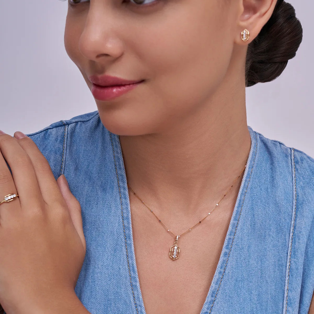 Geometric Line Studs