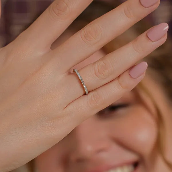Baguette Bliss Lab Grown Diamond Ring
