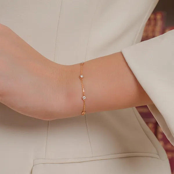 Sustainable Lab Grown Diamond Bracelet
