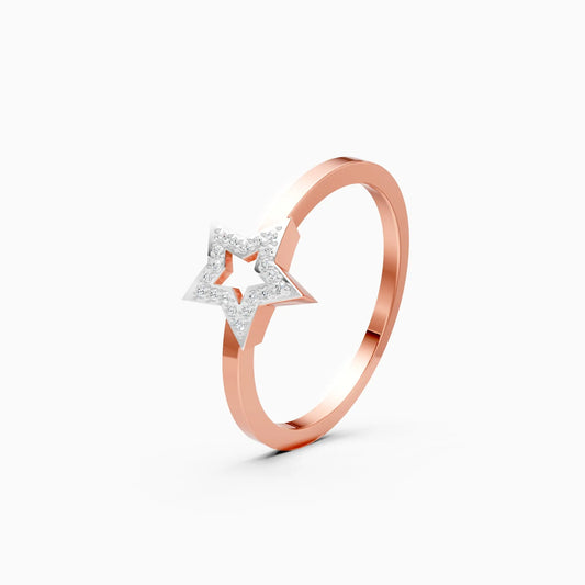 Star Glam With Diamond Ring