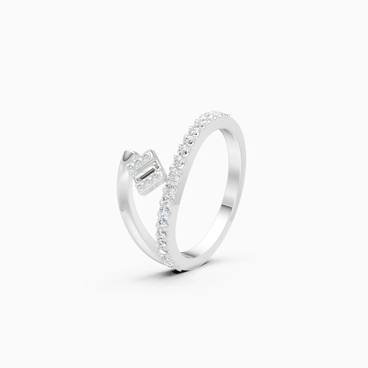Twin Flow Diamond Cluster Ring