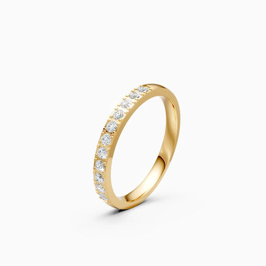 Sparking Half Eternity Matching Bridal Band