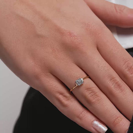 Square Cluster Ring